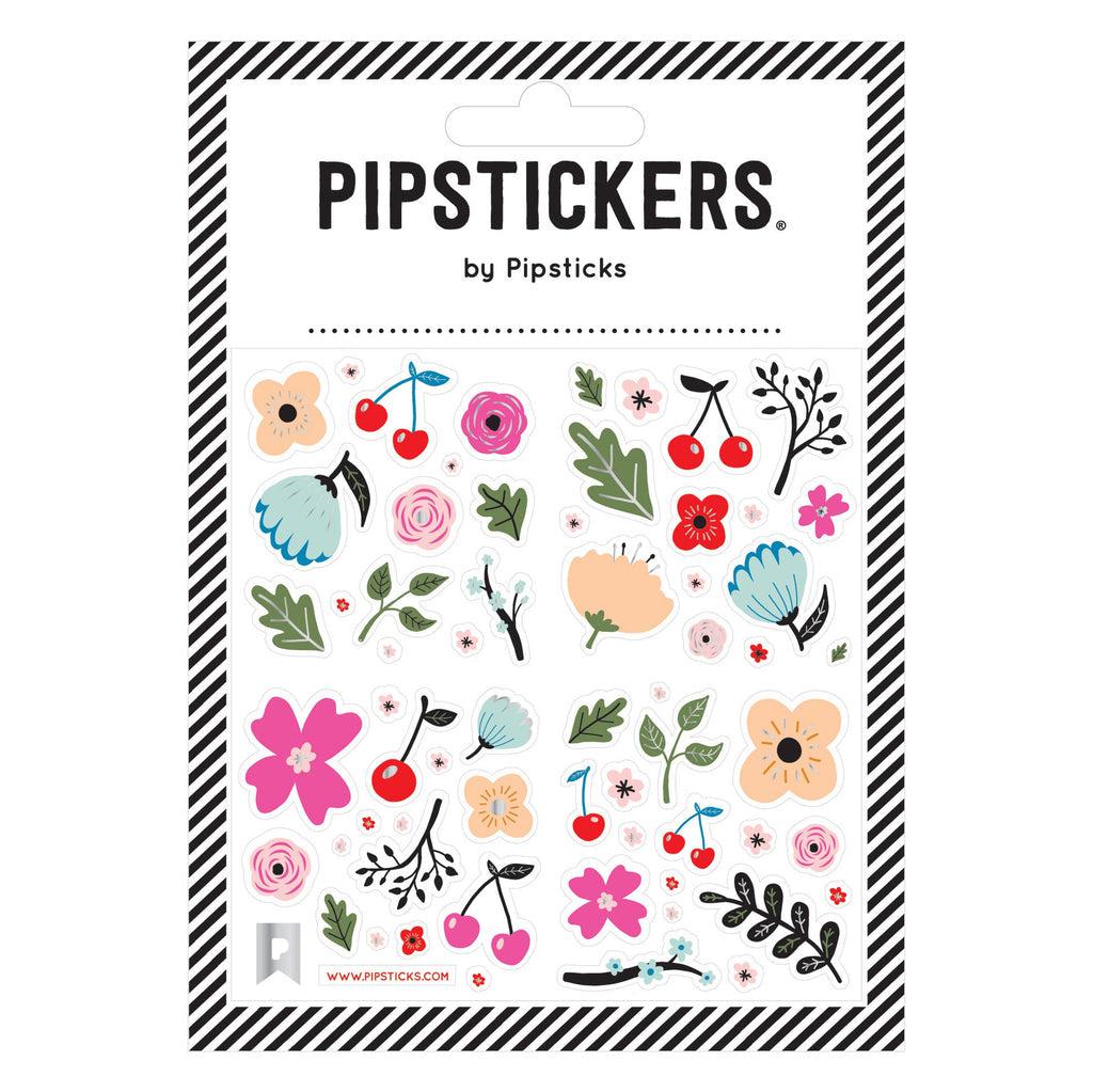 Cherries & Flowers Stickers-PipStickers-The Red Balloon Toy Store