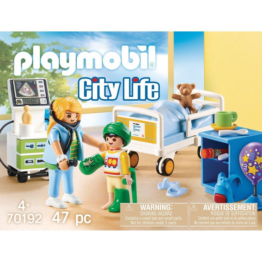 verliezen gewoontjes gespannen Playmobil City Life Children's Hospital Room - 70192 – The Red Balloon Toy  Store