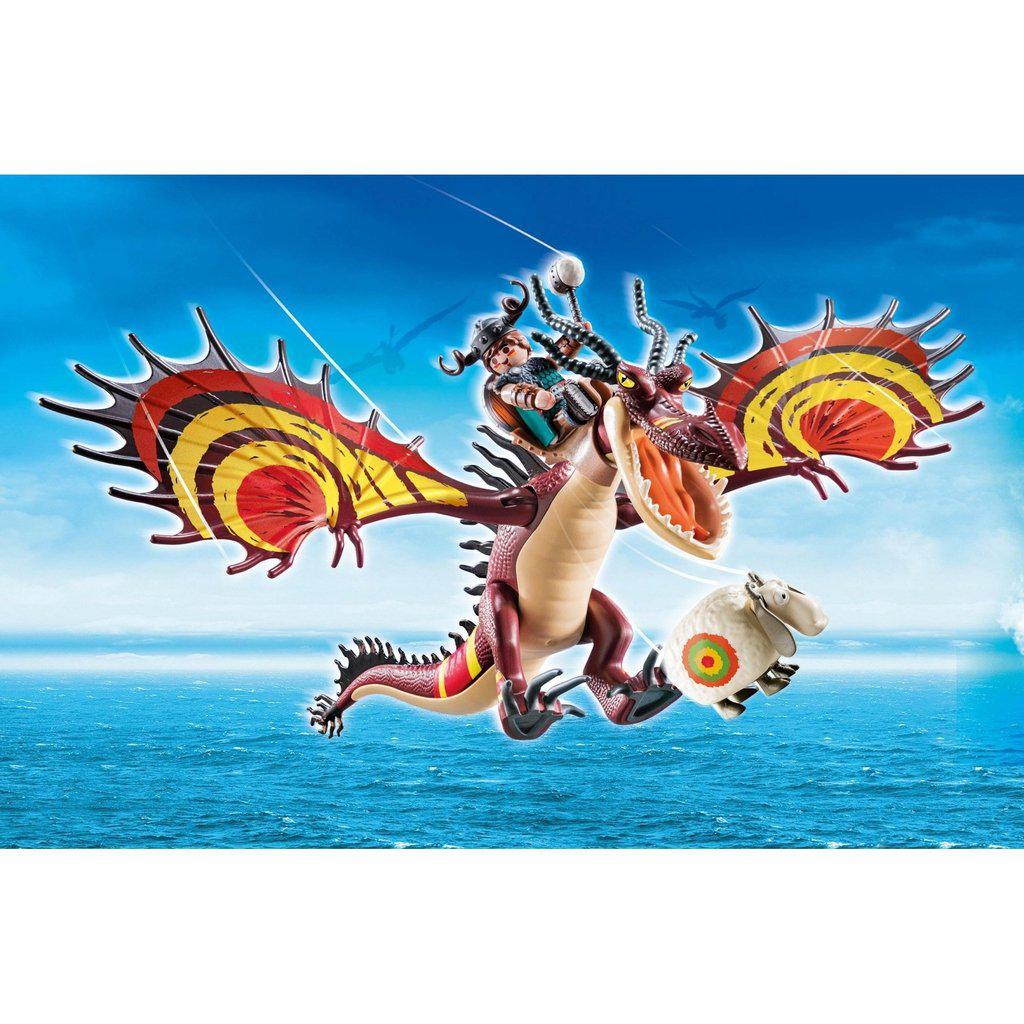 Playmobil Dragons Dragon Snotlout and Hookfang 70731 – The Balloon Toy Store