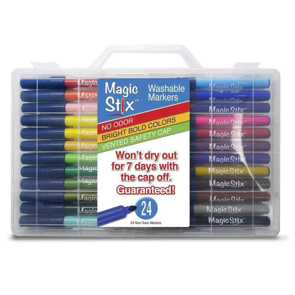 Colorations Washable Mini Markers, 200 Markers, 10 Colors, Coloring, Paper,  Kids, Drawing, Bold Colors, Classroom, Pre-school, Art Supplies, School