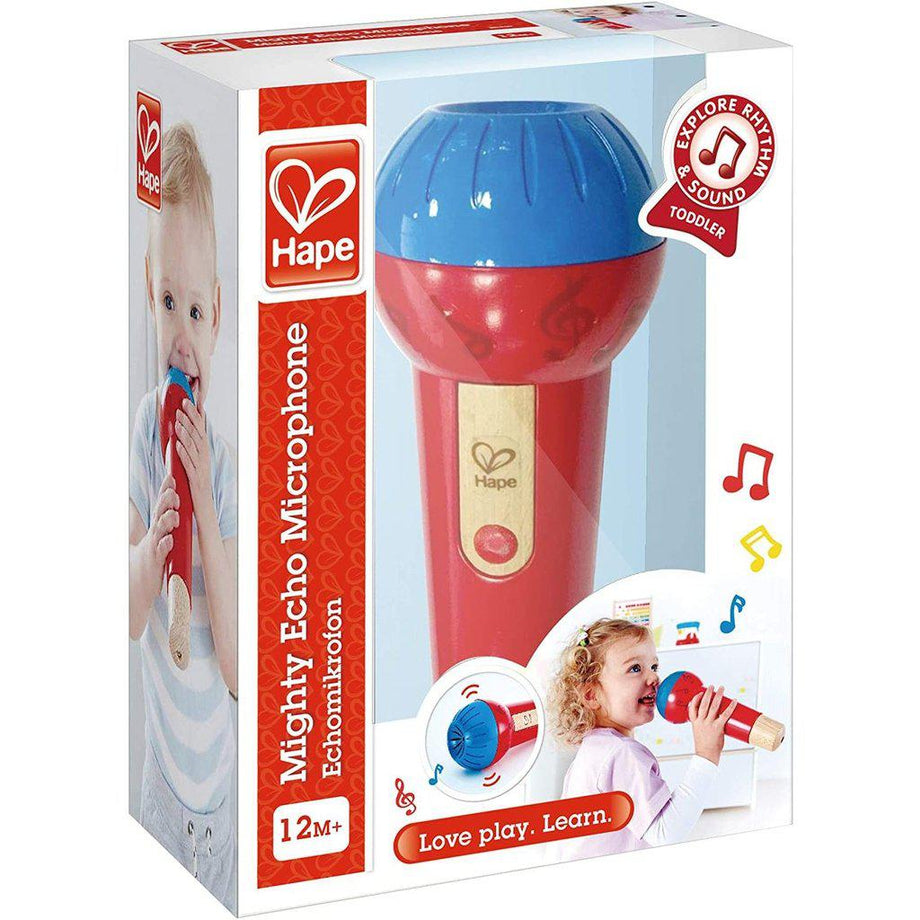 Kruiden hartstochtelijk Disco Mighty Echo Microphone - Hape – The Red Balloon Toy Store