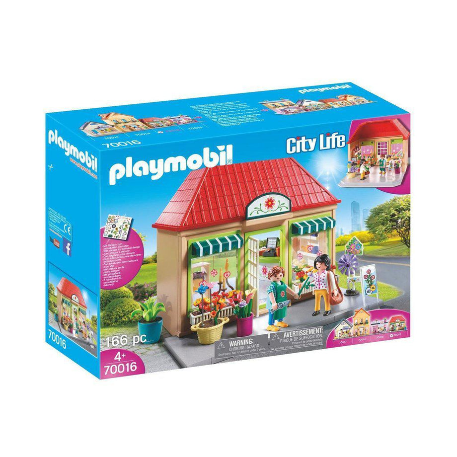 Playmobil City My Flower Shop Playset - 70016 The Red Balloon Toy Store