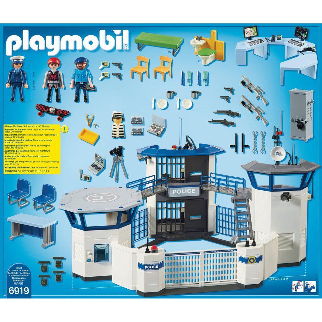 Playmobil Action Police Command Center with Prison - 70534 – The Toy Store