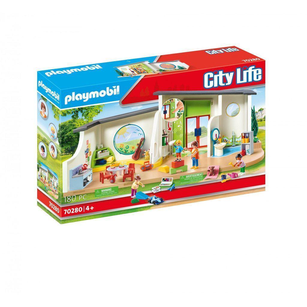 Pest Metalen lijn Ga naar beneden Playmobil City Life Rainbow Daycare - 70280 – The Red Balloon Toy Store