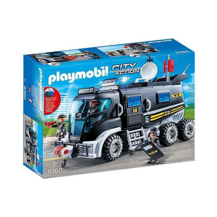 Milieuvriendelijk Groenteboer fout Playmobil SWAT Truck – The Red Balloon Toy Store