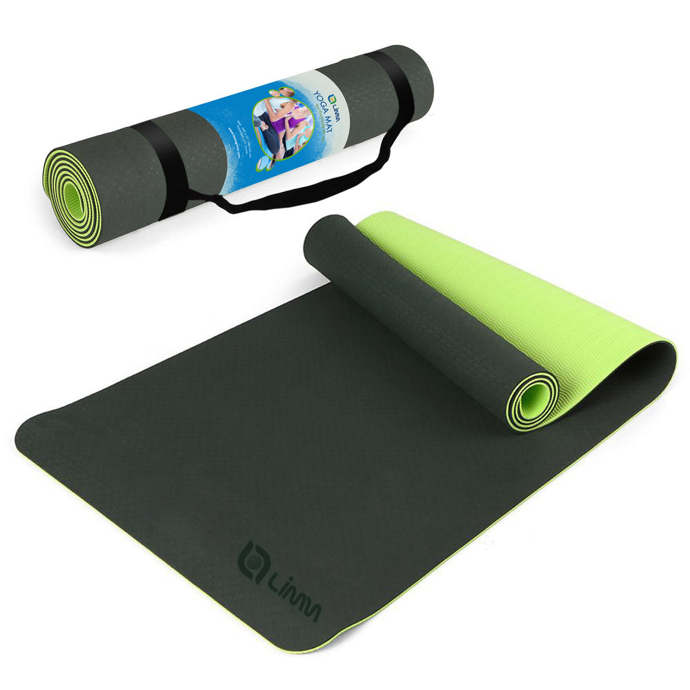 Afscheiden Jaarlijks pk TPE Yoga Mat with Strap for Home Gym