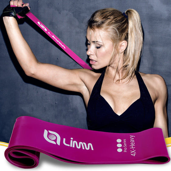 Limm Resistance Bands Exercise Loops and Limm Booty Resistance Hip Bands