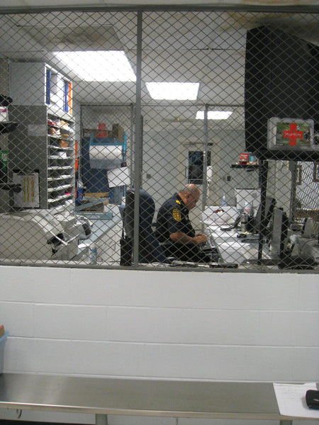 police dea security cages