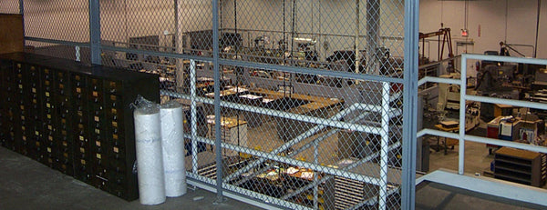 mezzanine wire mesh cages