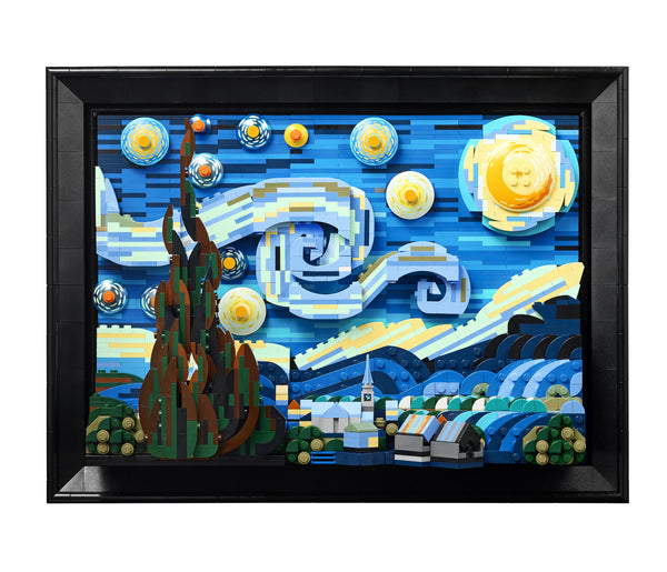 This New Lego Set Is Inspired by Vincent van Gogh's Famous 'The Starry  Night' Painting