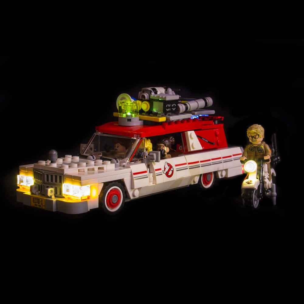 ghostbusters lego ecto 1 light set