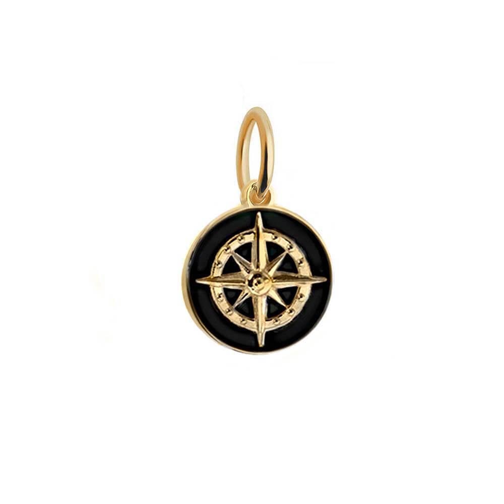 Enamel Compass Charms – JET SET CANDY