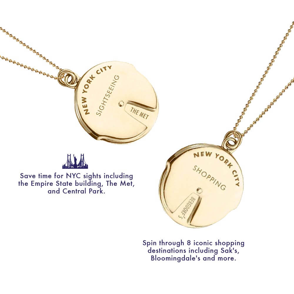 Empire State Building Gold Necklace – Empire State Building Gifts