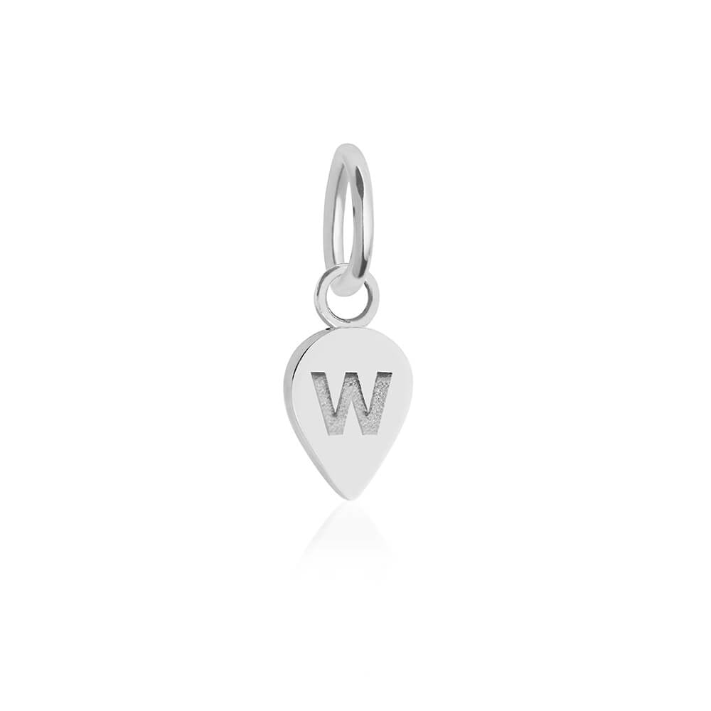 Alphabet Silver Charm, W - JET SET CANDY product image