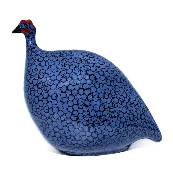 Cobalt Speckled Green Guinea Fowl