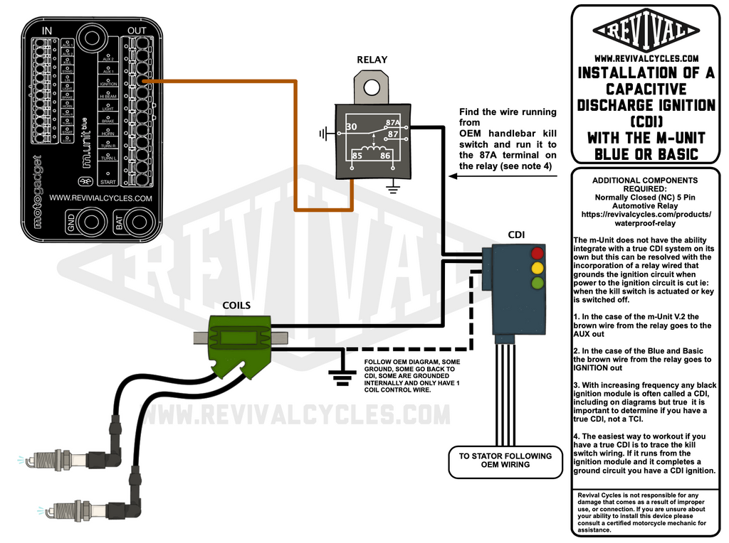 How To Integrate A Cdi Ignition With A Mo Unit Revival Cycles