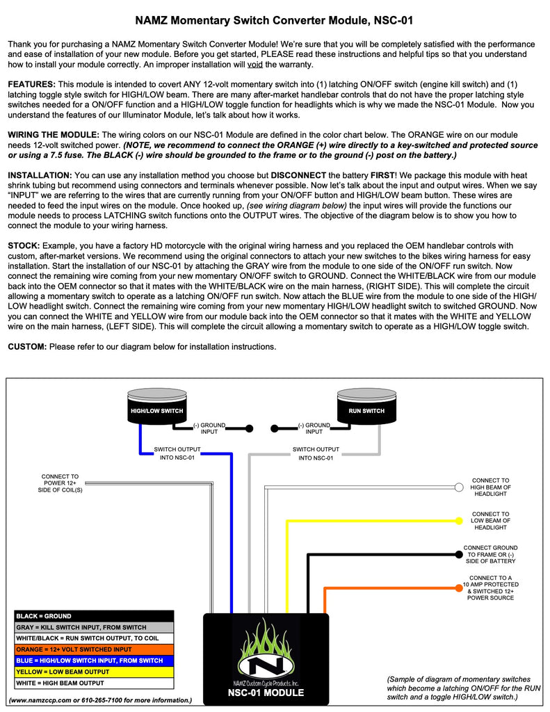 NSC-01 Installation Guide