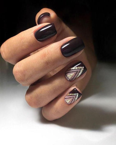 Geometric Elegance Nail