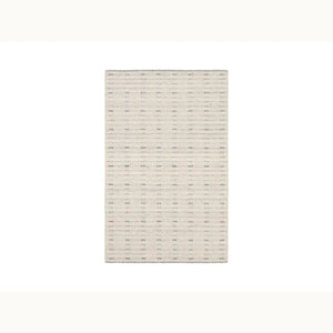 9' x 12' Ivory Wool Area Rug - Mix Home Mercantile