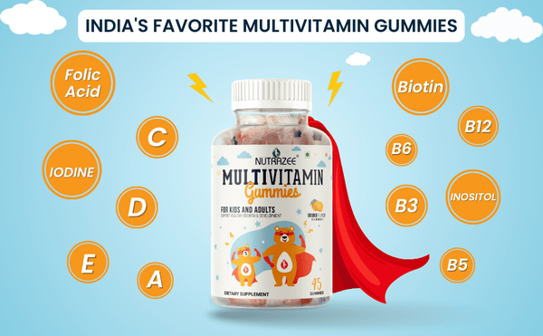 India's favourite & best selling multivitamin gummies for kids & adults