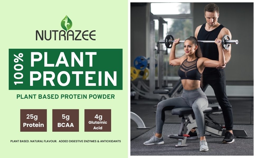 Nutrazee Plant Based Vegan Protein Powder