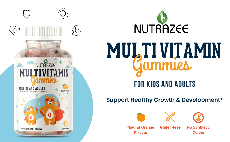 Buy Nutrazee Multivitamin Gummies at best price online in India