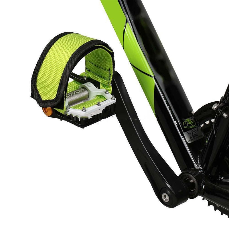 bike pedals with toe clips and straps