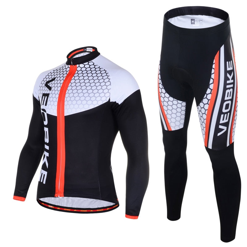 autumn cycling jersey