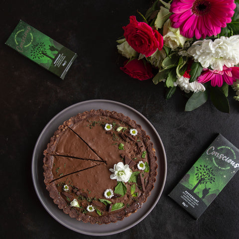 Chocolate Mint Tart