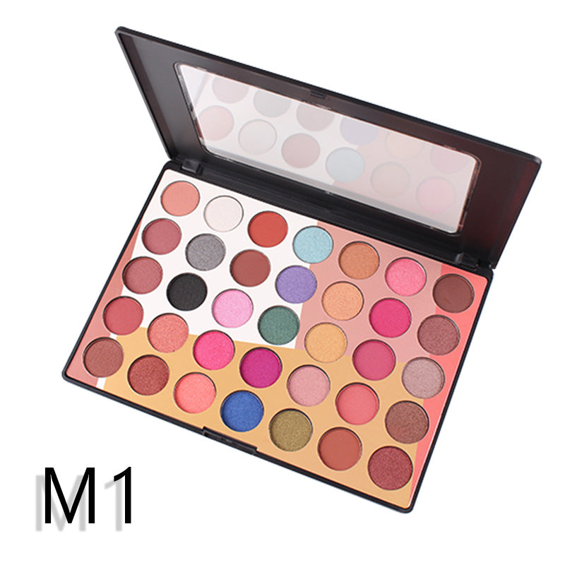 Miss Rose 35 Color Matte Shimmer Fashion Eyeshadow Palette M1 Miss Rose Com Pk