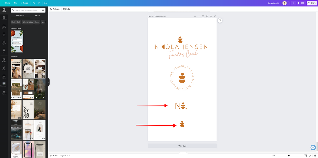 How to design a logo in canva that you can trademark