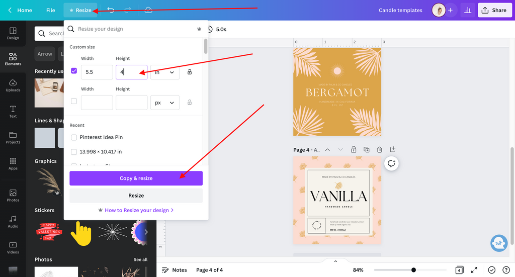  How to Design a Thank You Note in Canva