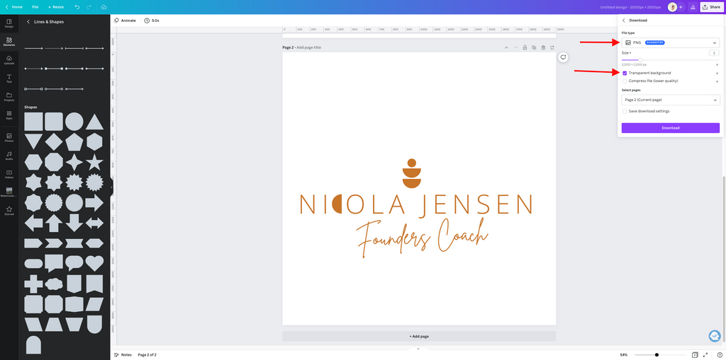 How to design a logo in canva that you can trademark