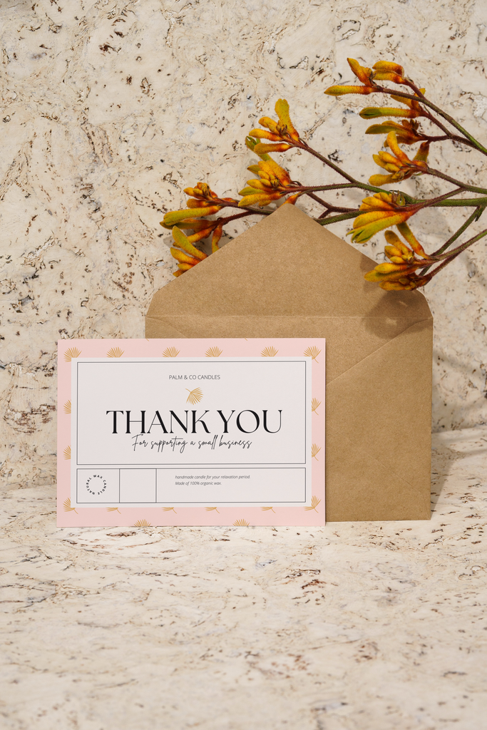 how to make a thank you note in canva