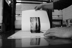 Print lift - Printmaking process - Gallery TEN - Original Prints - Etching