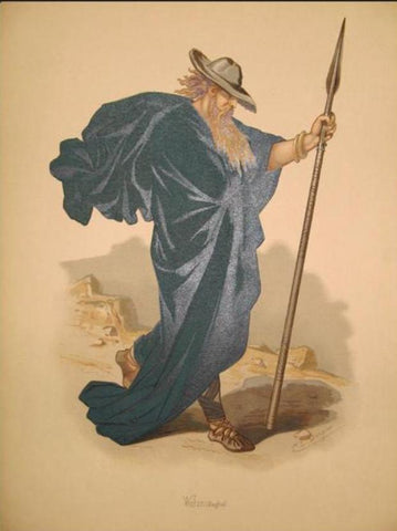 Victorian odin, norse god