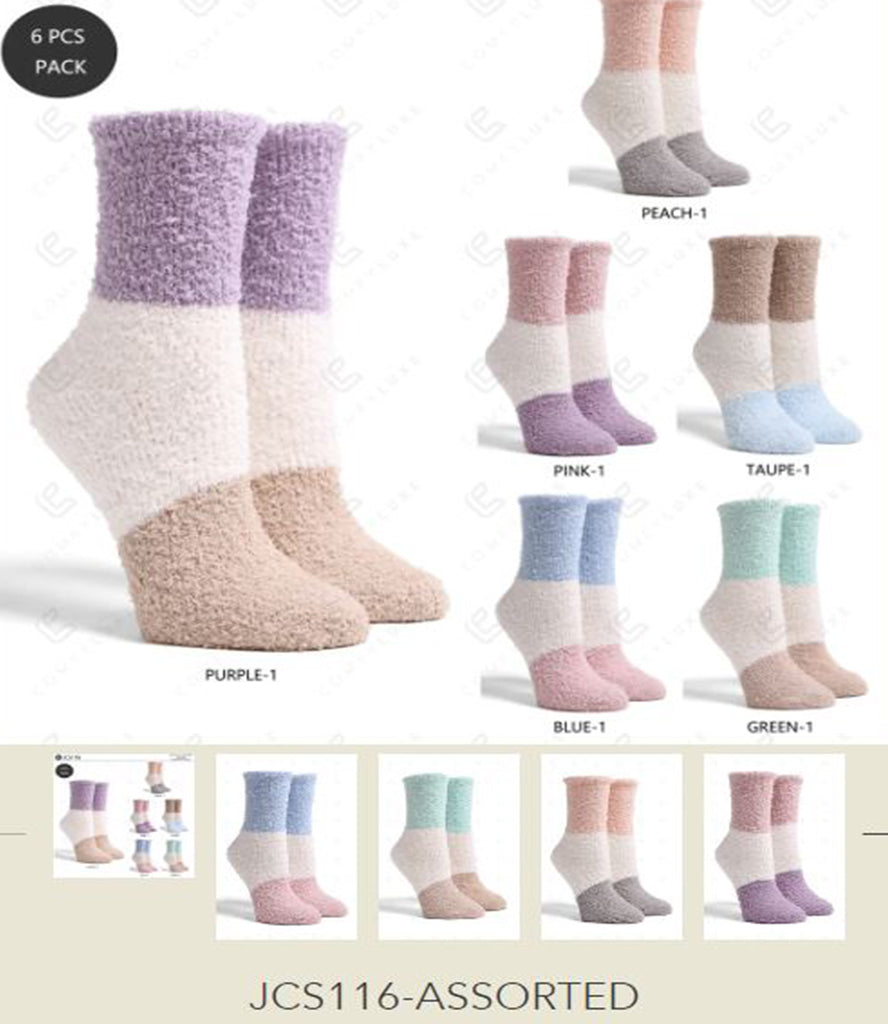 Super Soft Buffalo Check Microfiber Socks