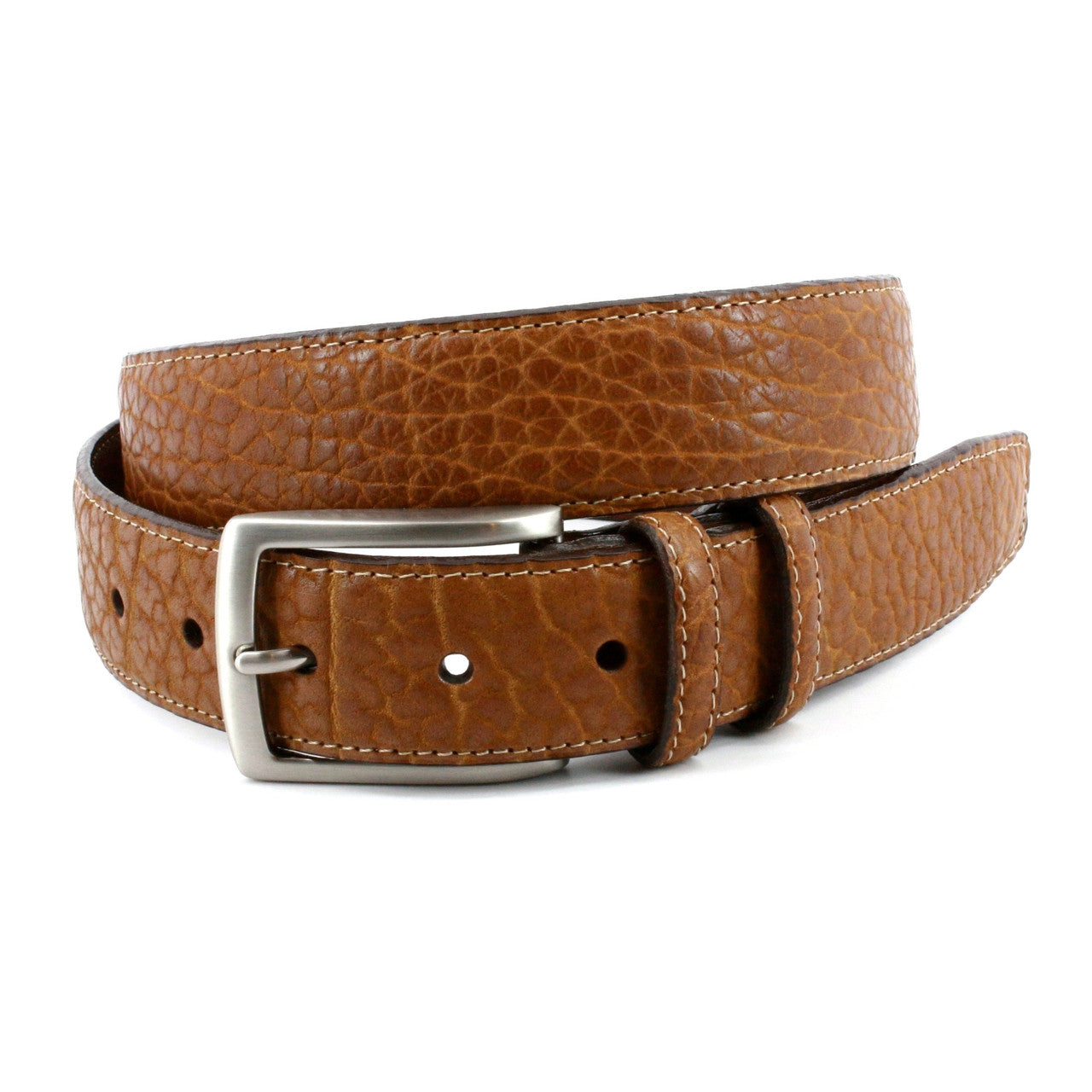 Torino Leather Torino Leather Aniline Brown Belt