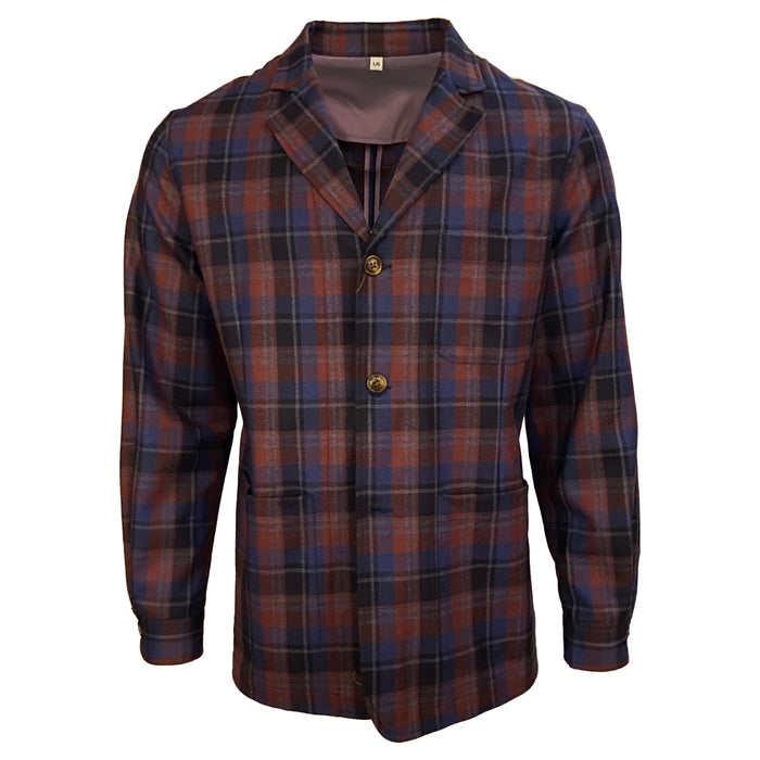 Ava Non-Iron Holiday Plaid Shirt