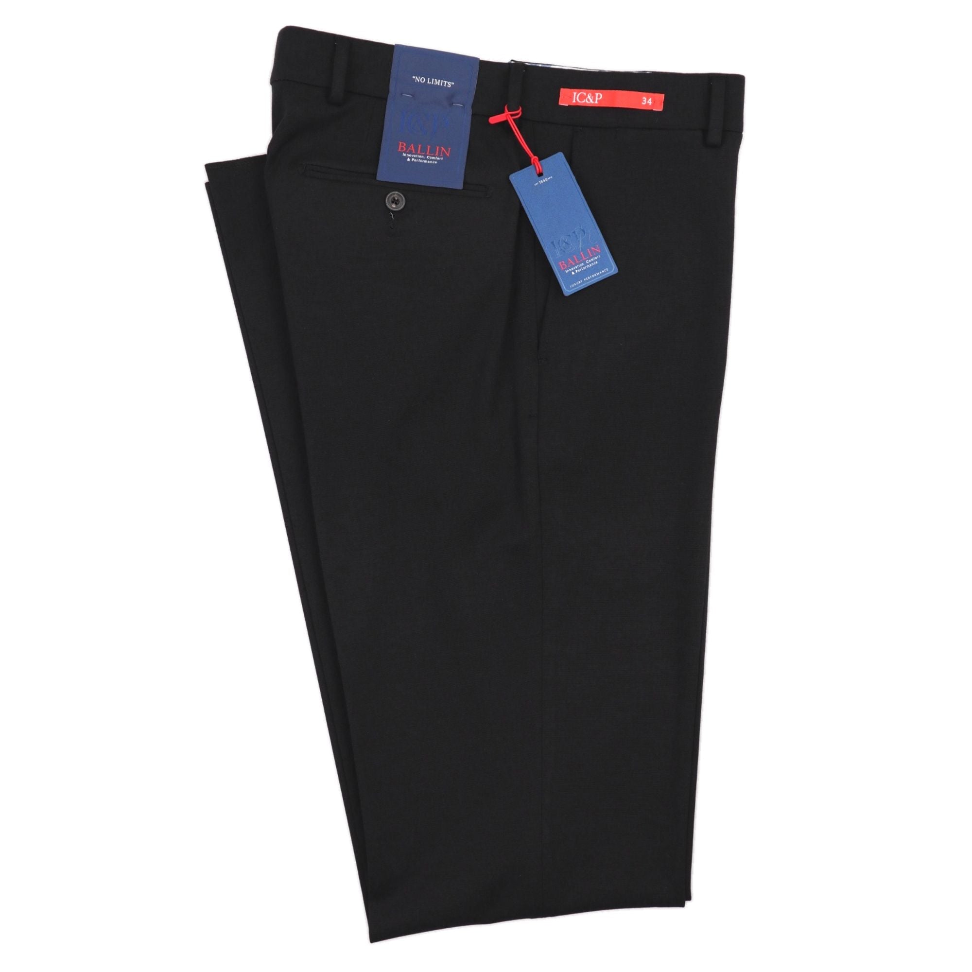 Cotton Gabardine Pant - Model M2P Standard Fit Reverse Pleat Size