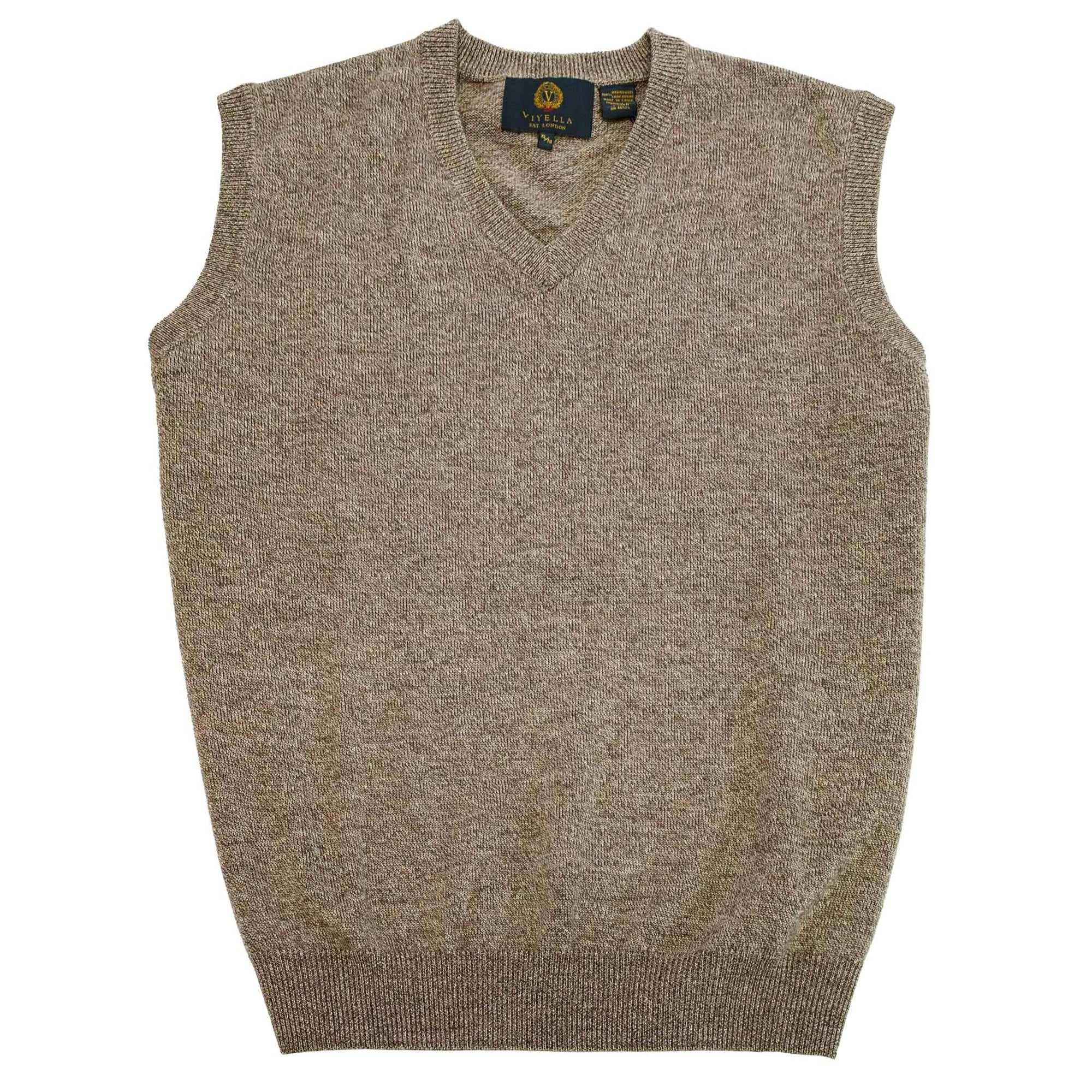 Extra Fine 'Zegna Baruffa' Merino Wool V-Neck Sleeveless Sweater Vest ...