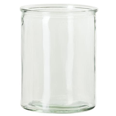 Glas-Vase, klar