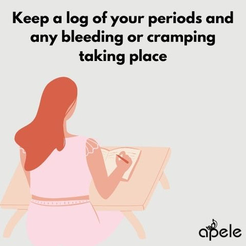 period journal and period tracking