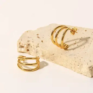 Triple Hug Earrings - Rose Vine Boutique