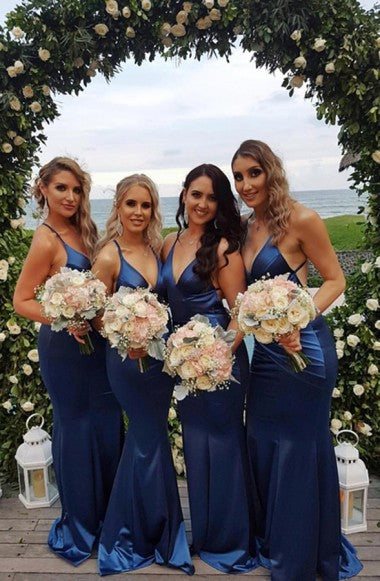 royal blue cheap bridesmaid dresses