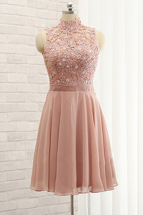 cocktail dress blush pink