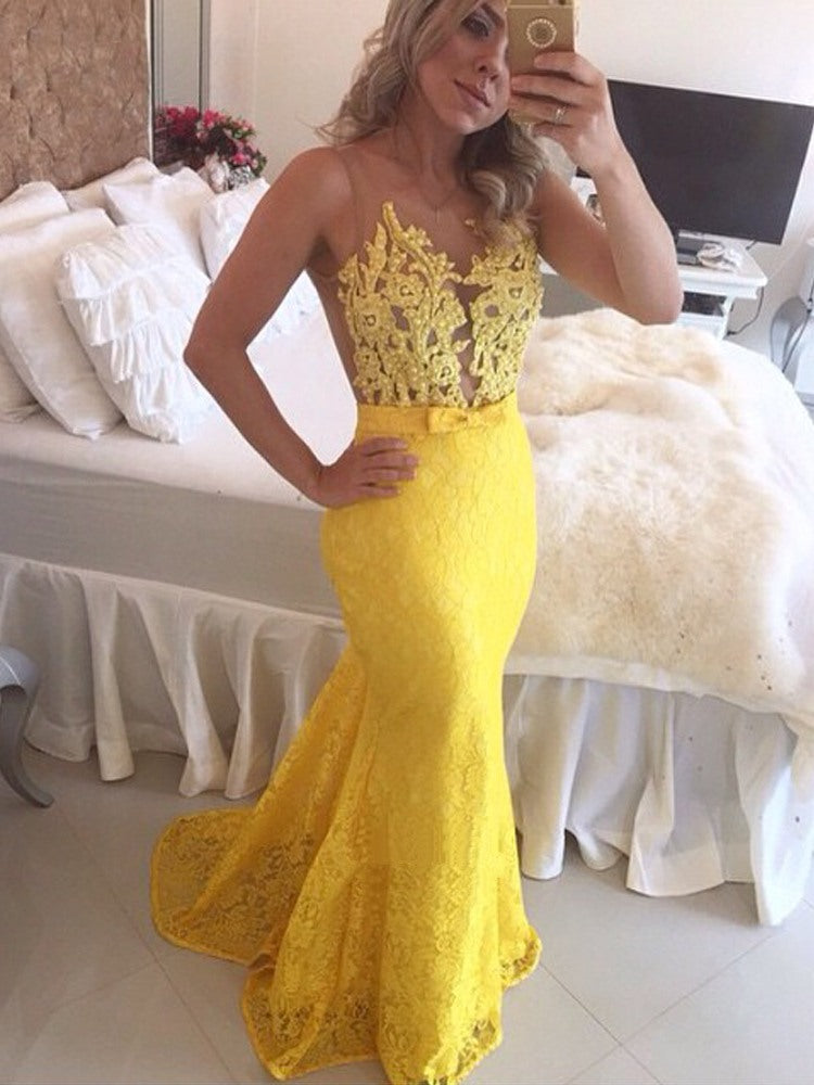 yellow prom dresses cheap