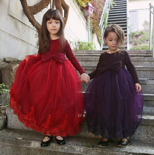 long little girl dresses