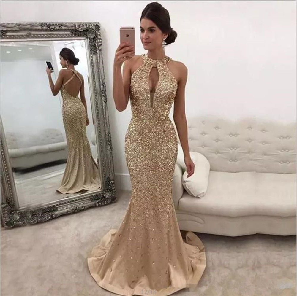 prom dresses with crystals
