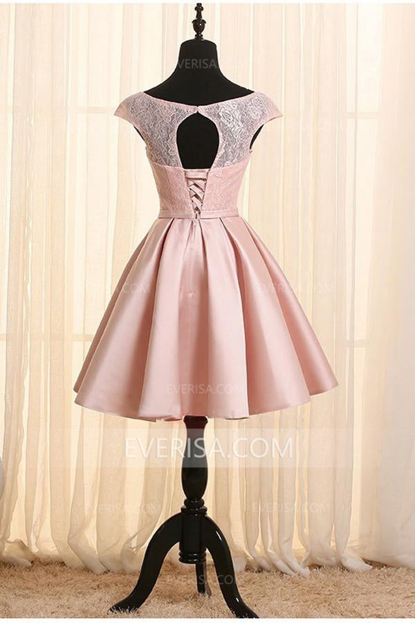 cocktail dress blush pink